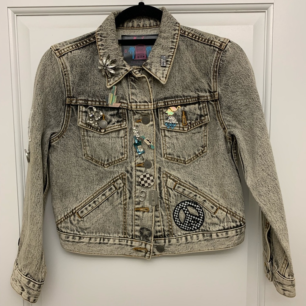 Marc Jacobs Distressed Denim Runway Jacket